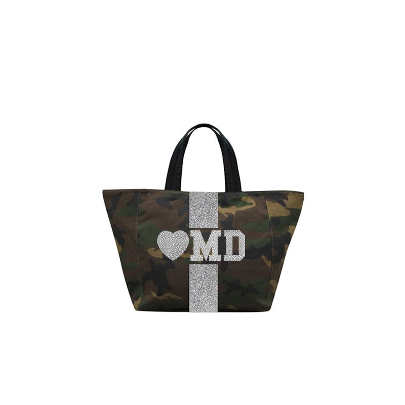 MINI CAMOUFLAGE SHOPPING BAG
