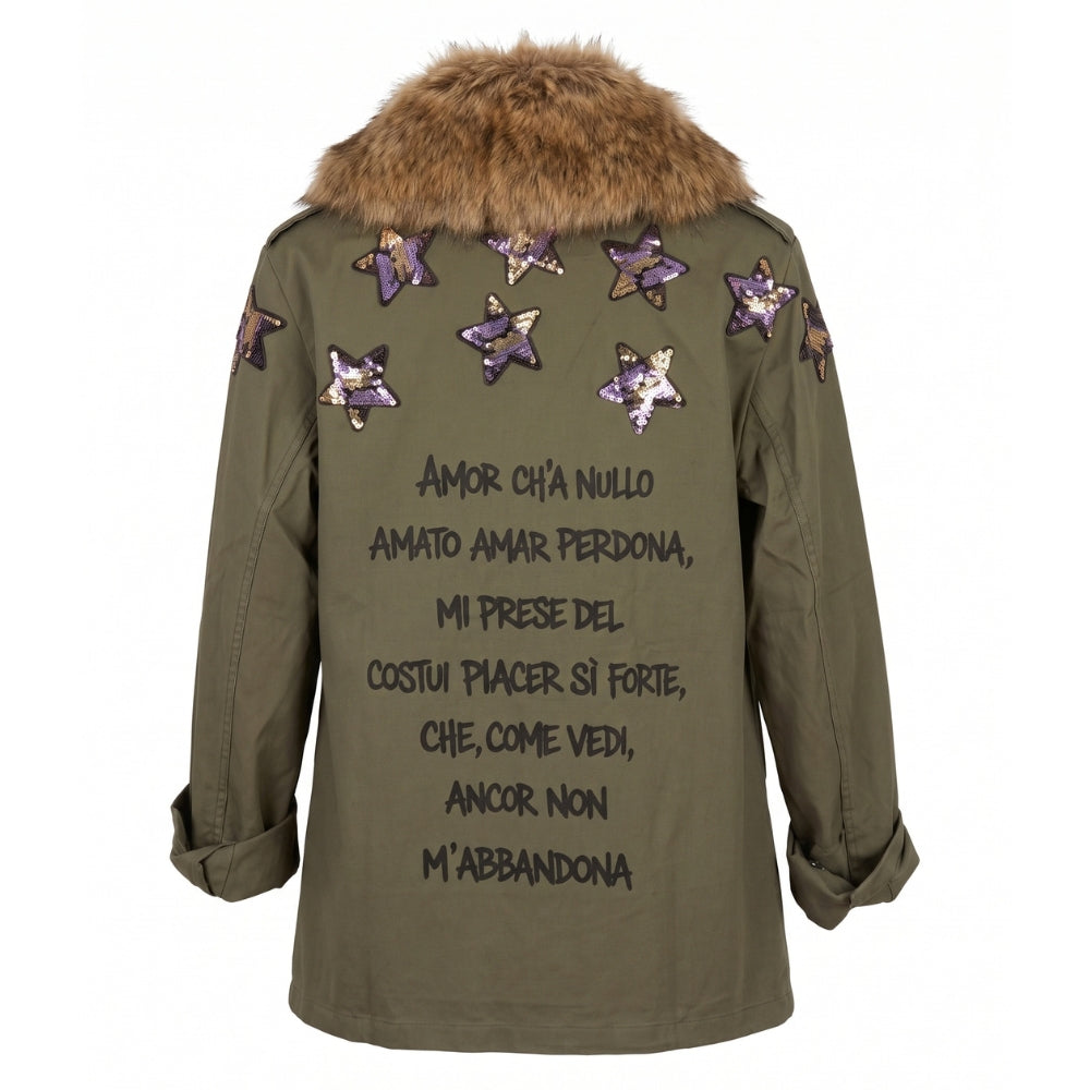 GIACCA MILITARE DANTE AND STARS