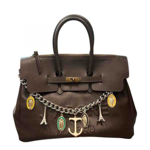 BORSA DUE MANICI J'ADORE PELLE