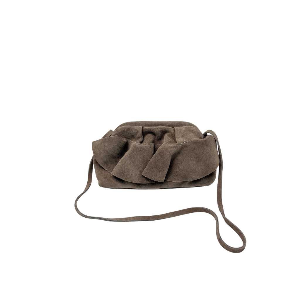 RUFFLED POUCH