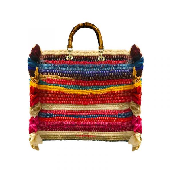 SHOPPER GIPSY ROUCHES MANICI BAMBOO