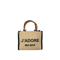 TOTE BAG MINI RAFFIA J'ADORE