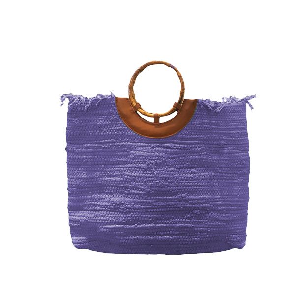 SHOPPING BAG GRANDE MANICO TONDO BAMBOO